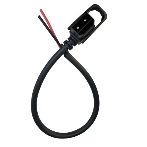 D TAP 2 PIN MALE SOCKET WITH 2 WIRE (80f9) - Image 2