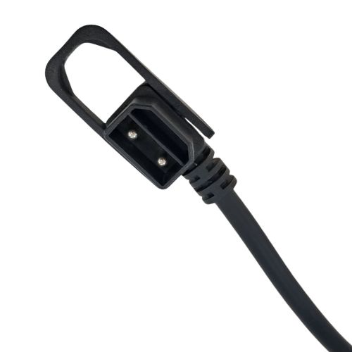 D TAP 2 PIN MALE SOCKET WITH 2 WIRE (80f9)