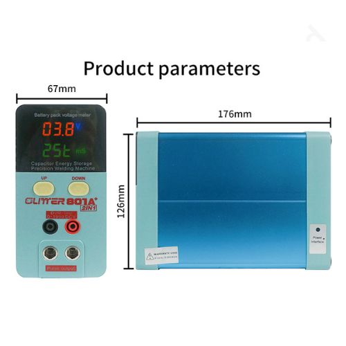SPOT WELDING MACHINE GLITTER (801A+) WITH 70A (8110) - Image 2