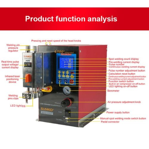SPOT WELDING MACHINE SUNKKO A300+ WIHT 73B (8112) - Image 6