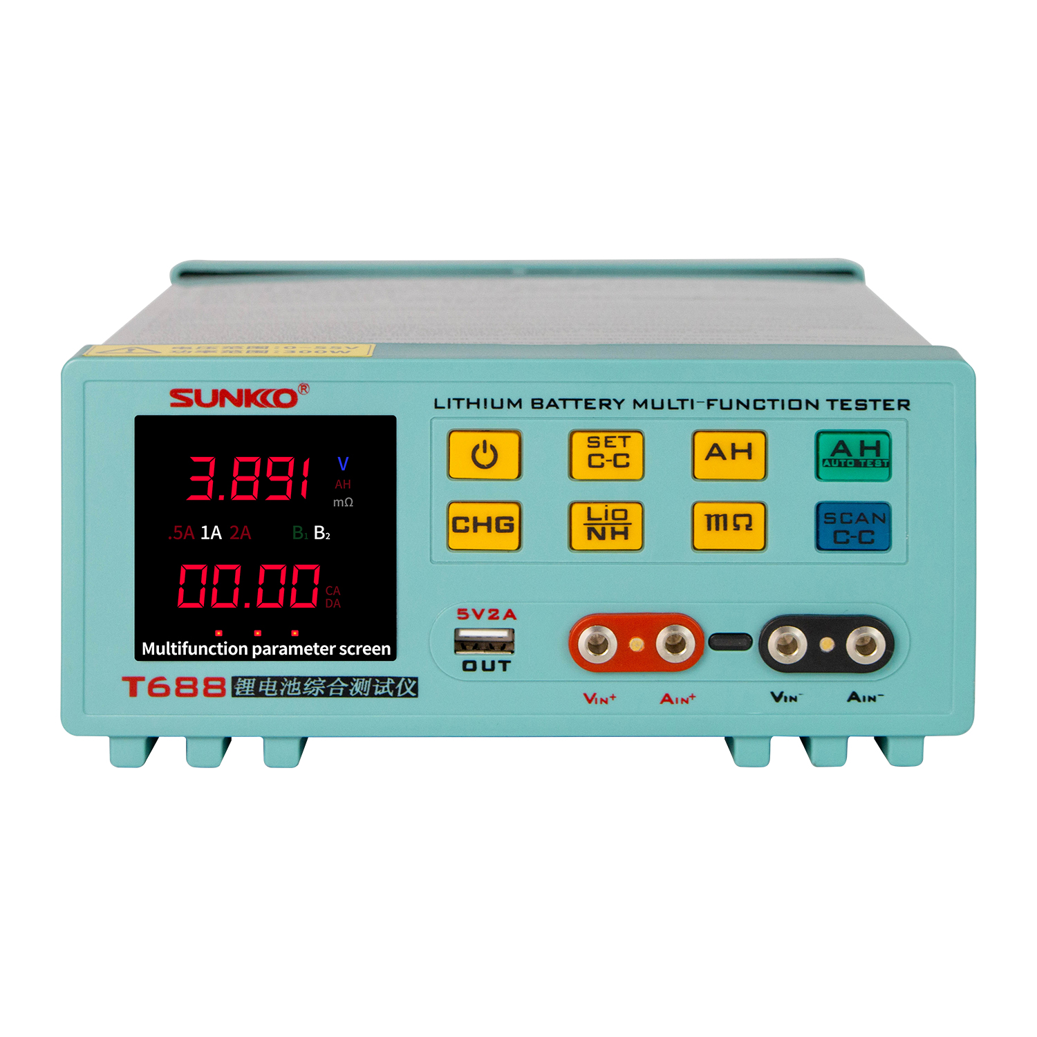 BATTERY CAPACITY TESTER SUNKKO T-688 (84V) (811b)