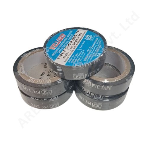 PVC TAPE (BLACK)3/4''X6MTR (81a6)