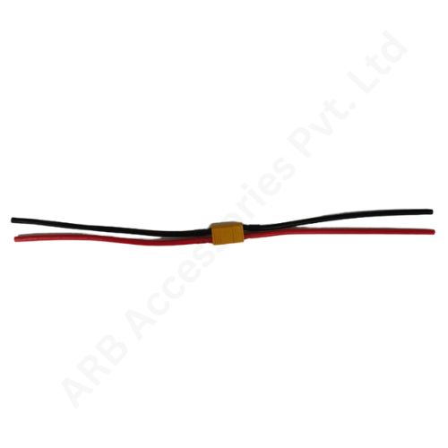 XT60 MALE+FEMALE (WITH 12AWG 150MM WIRE) (8361)