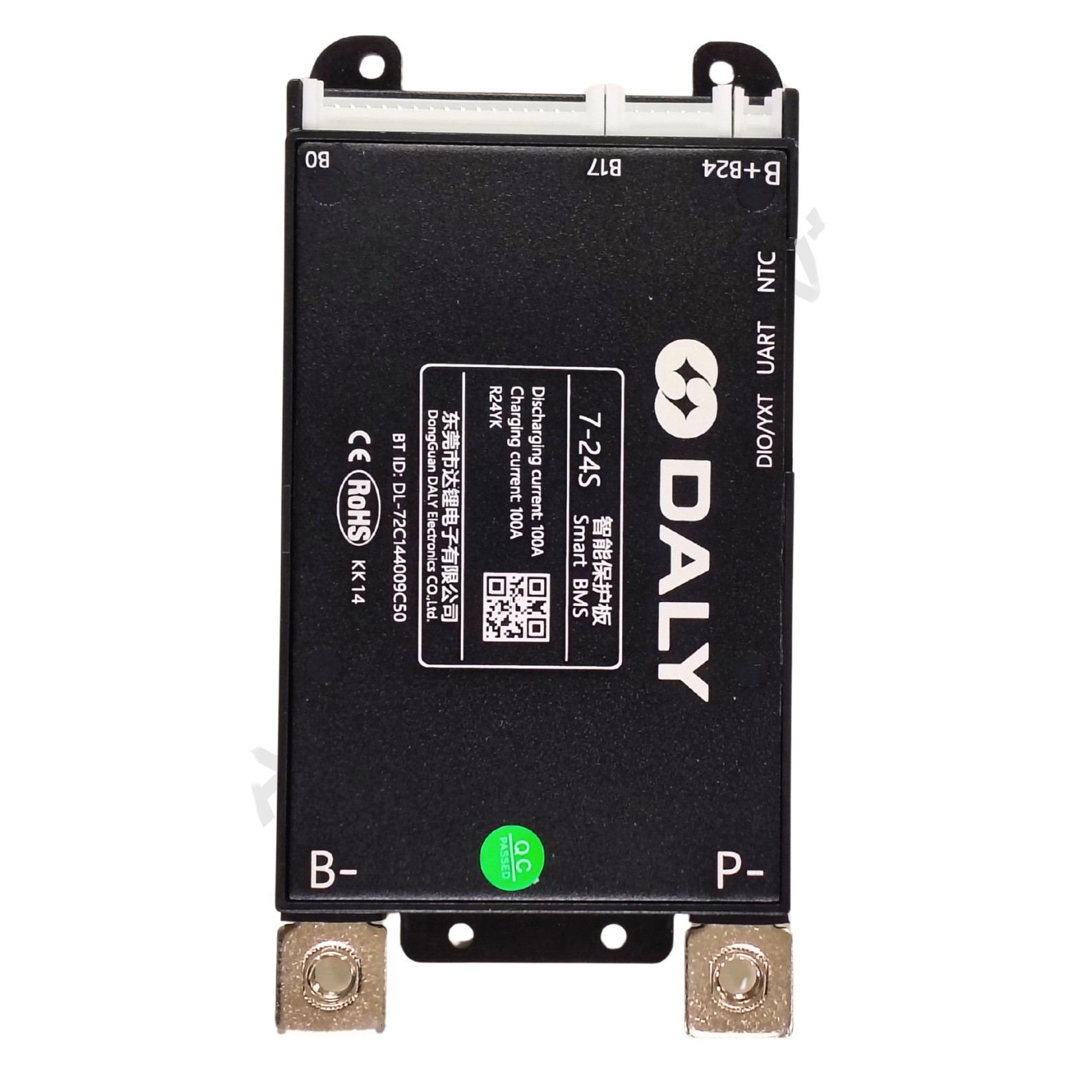 DALY BLACK SMART BMS 7-24S 100A (1065b) - Image 3
