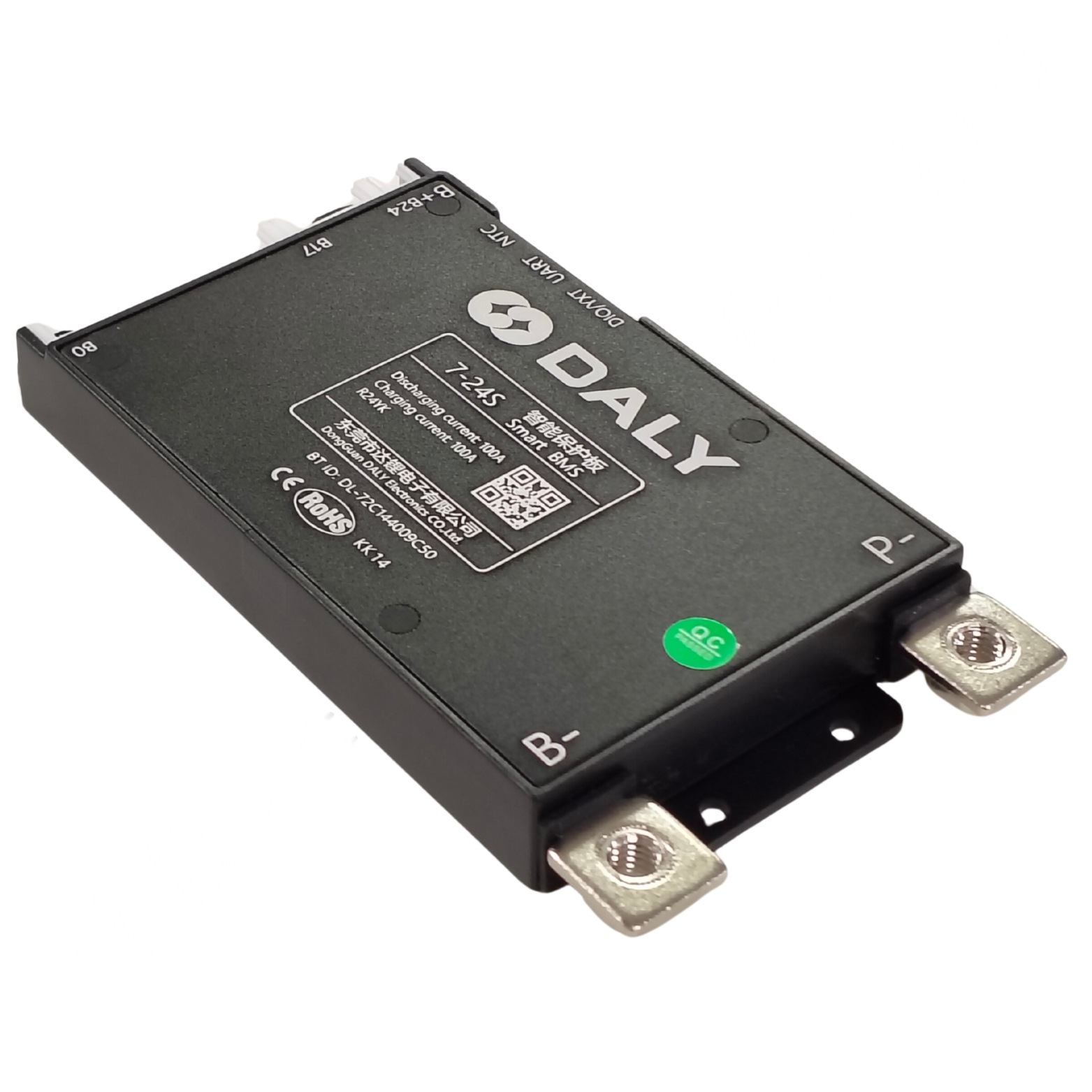DALY BLACK SMART BMS 7-24S 100A (1065b) - Image 5