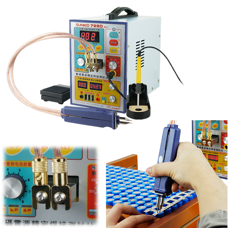 SPOT WELDING MACHINE SUNKKO 769D WITH CHARGER (b018) - Image 3