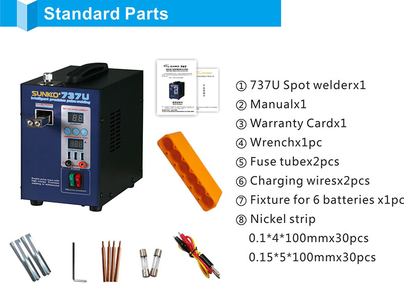 SPOT WELDING MACHINE SUNKKO 737U (b307) - Image 5
