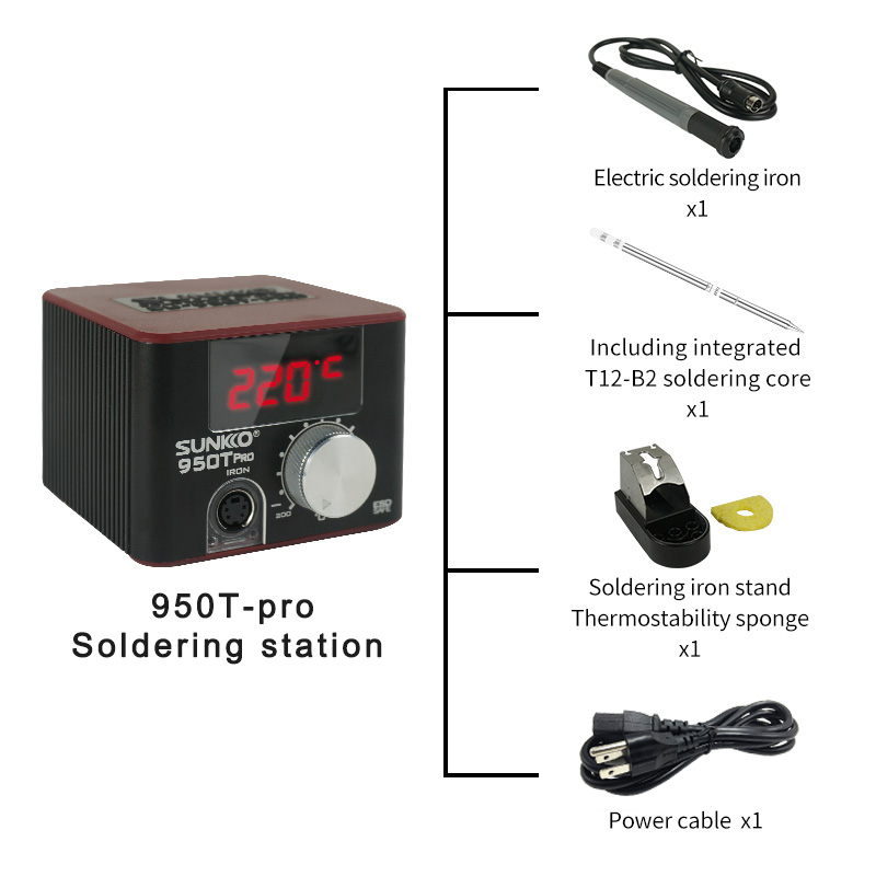 SOLDRING STATION MACHINE SUNKKO 950T-PRO (b309) - Image 3