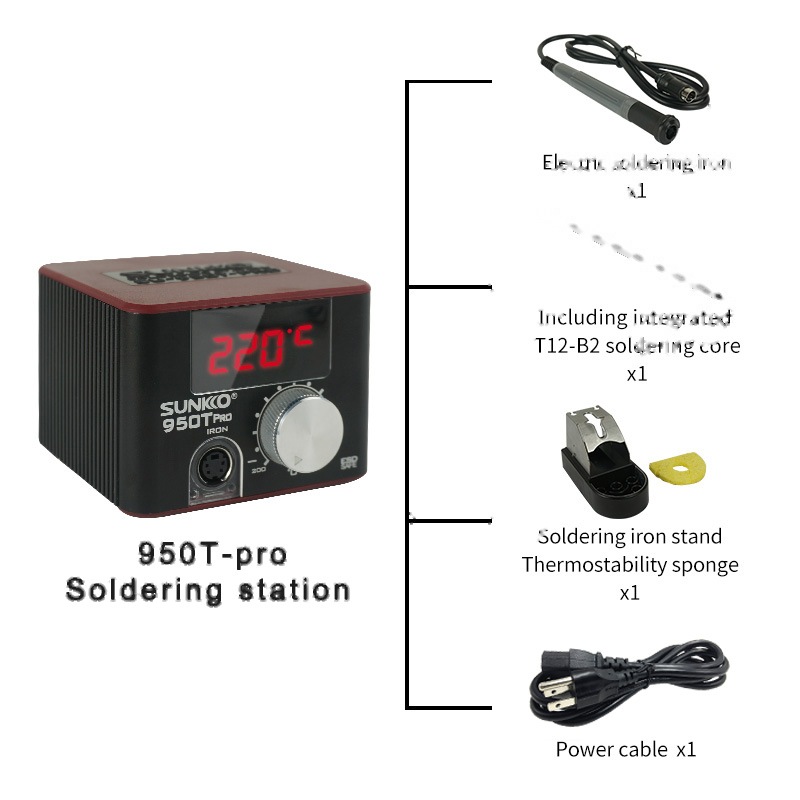 SOLDRING STATION MACHINE SUNKKO 950T-PRO (b309) - Image 4