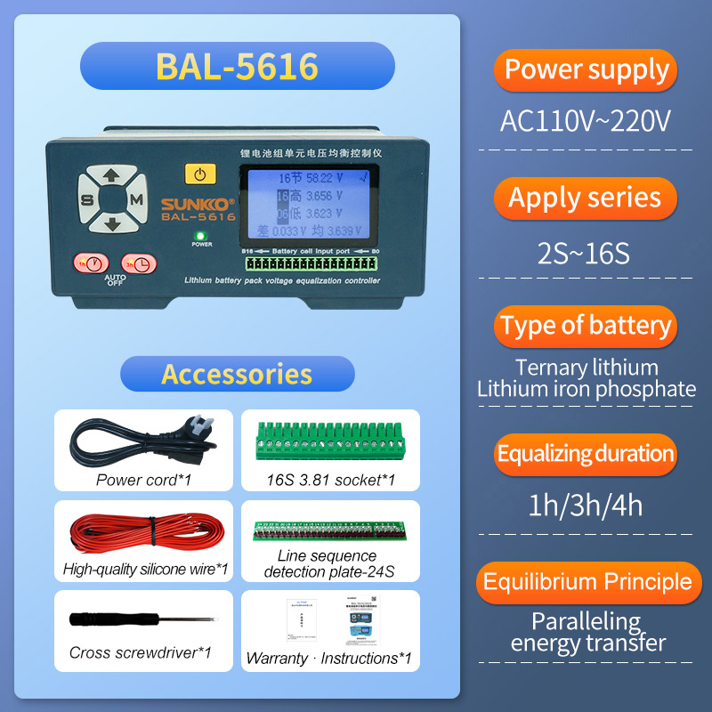 ACTIVE BALANCERT5616 SUNKKO (5A 2-16S) (b30d) - Image 5