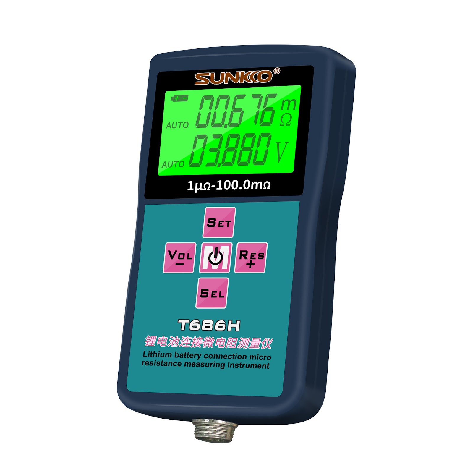 INTERNAL RESISTANCE TESTER SUNKKO T686H (b30f)