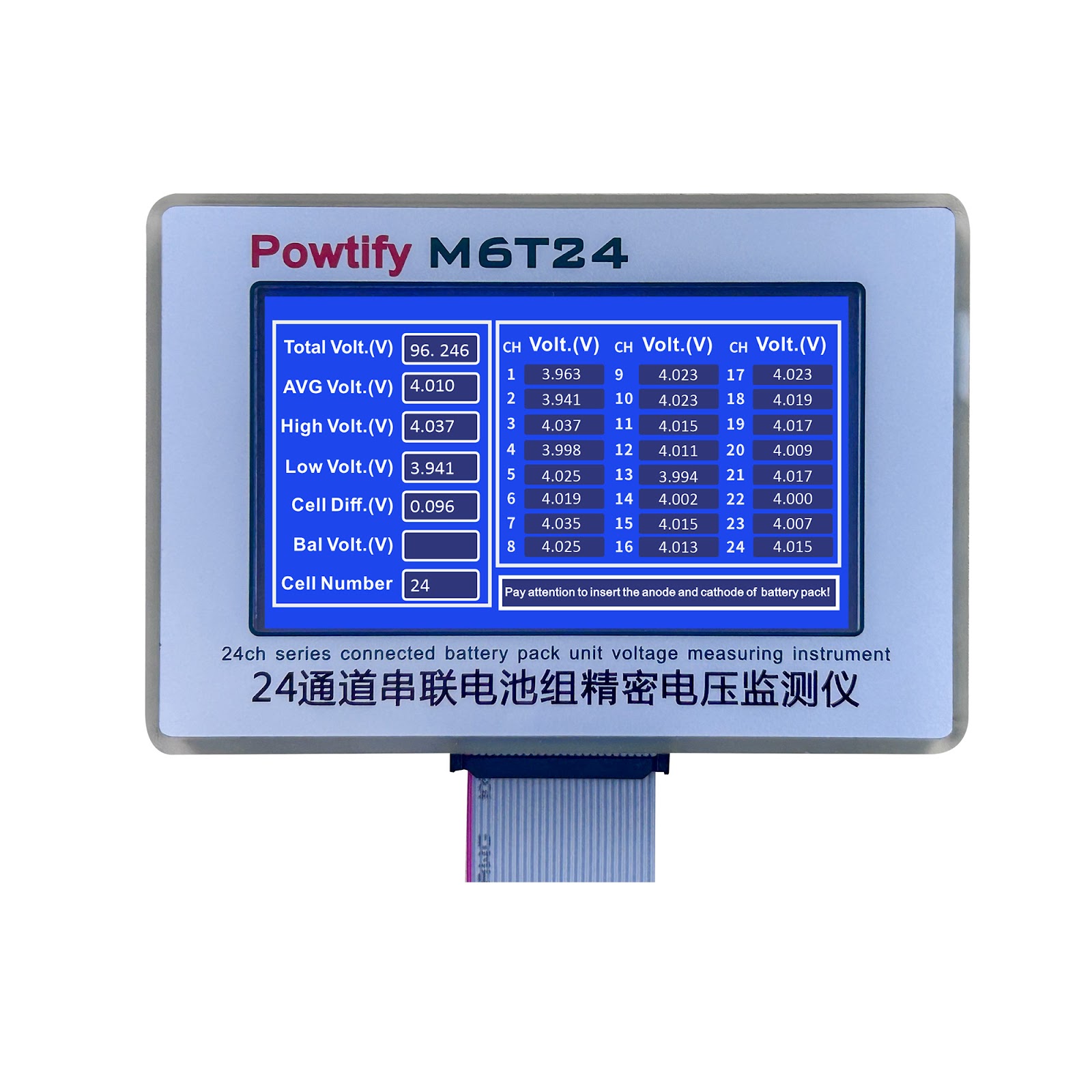 M6T24 1-24S VOLTAGE TESTER WITH CASE (b317) - Image 2