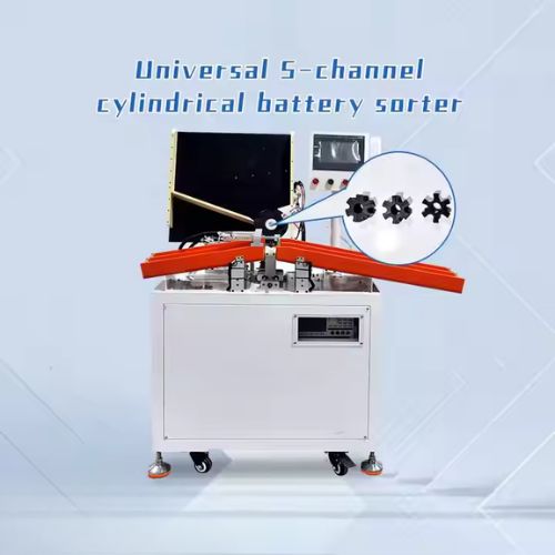 5 CHANNEL CYLINDRICAL BATTERY UNIVERSAL SORTING MACHINE (4 SKXD-500) (b475) - Image 2