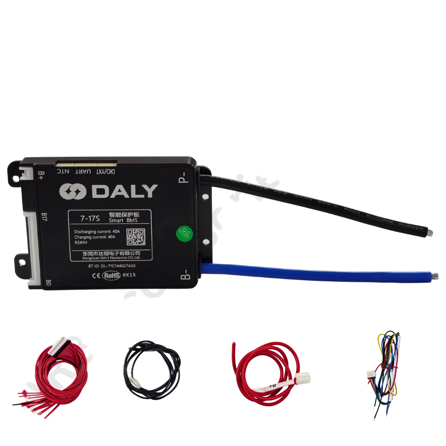DALY BLACK SMART BMS 7-17S 40A (1064d) - Image 2
