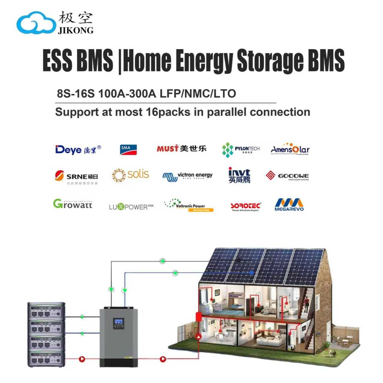 JK SMART ESS BMS 8-16S 150A PB1A16S15P - Image 7