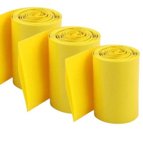 PVC Heat Shrink Sleeve 360mm Yellow (c174) - Image 5