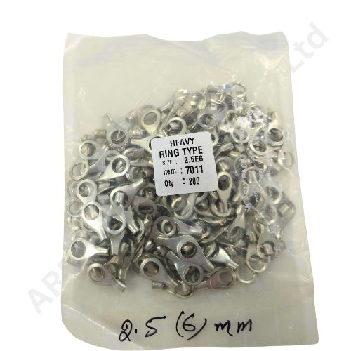 CABLE TERMINAL 2.5(6)MM RING (c24a)