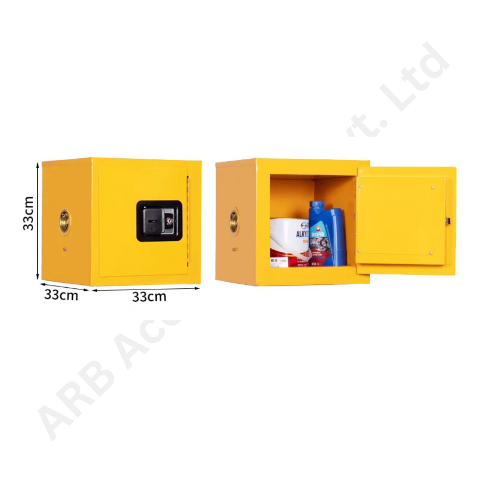 LITHIUM BATTERY SAEFTY CABINET 2 GALLON/7.5LTR (c347) - Image 3
