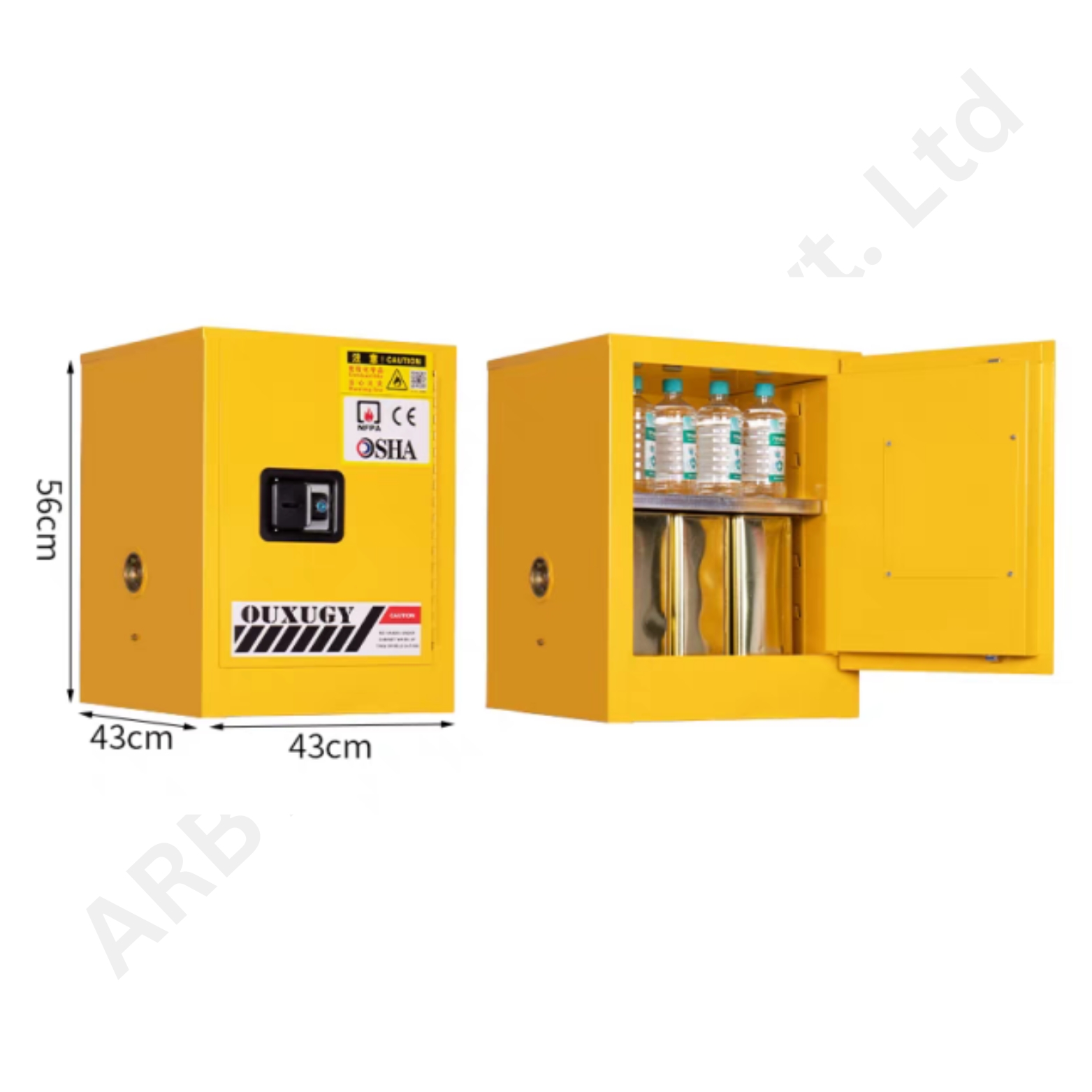 LITHIUM BATTERY SAEFTY CABINET 4 GALLON/15 LTR (c348) - Image 3