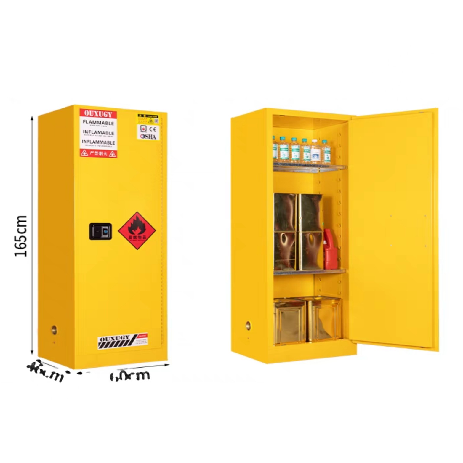 LITHIUM BATTERY SAEFTY CABINET 22 GALLON/83LTR (c34a) - Image 4