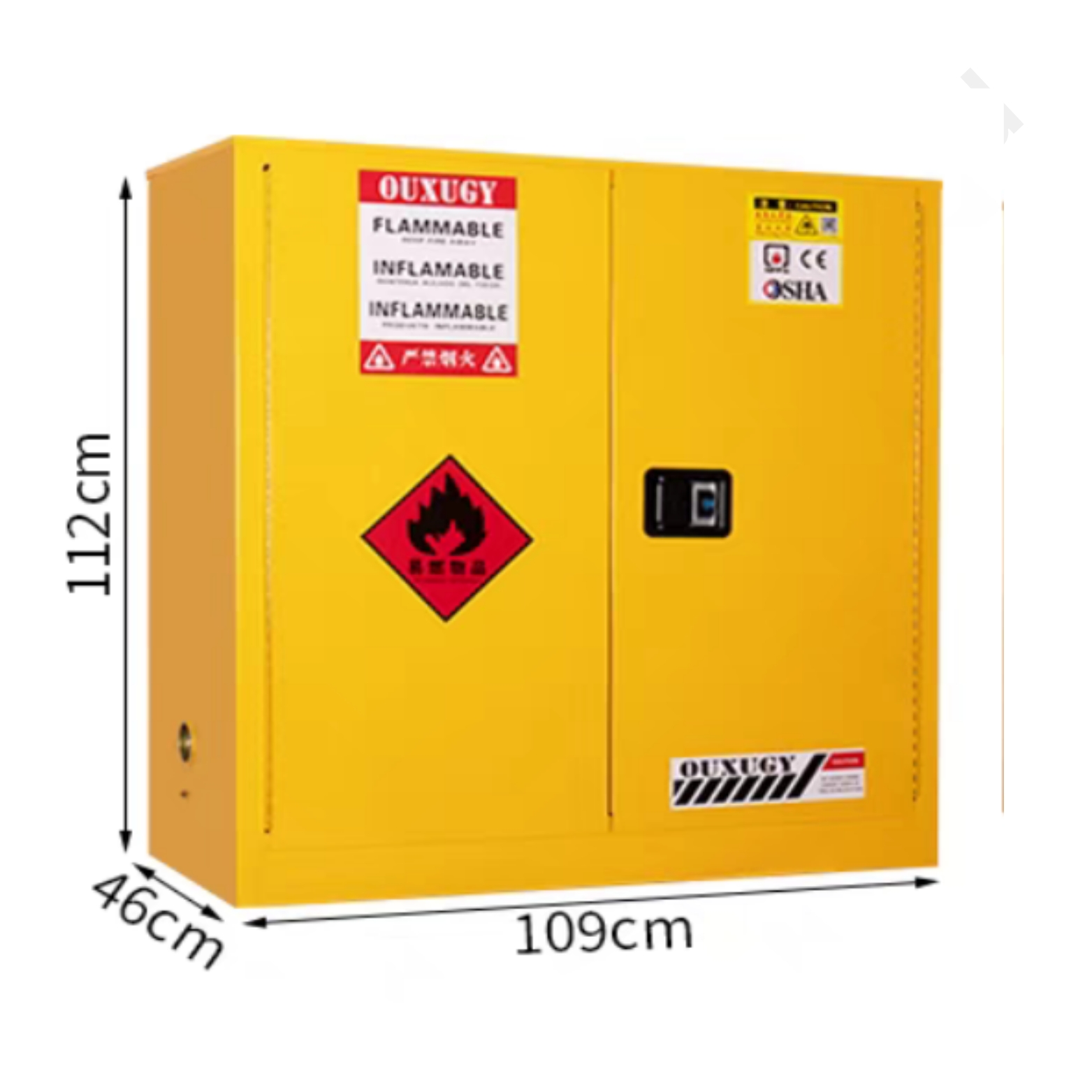 LITHIUM BATTERY SAEFTY COBINET 30 GALLON/114LTR (c34b) - Image 2