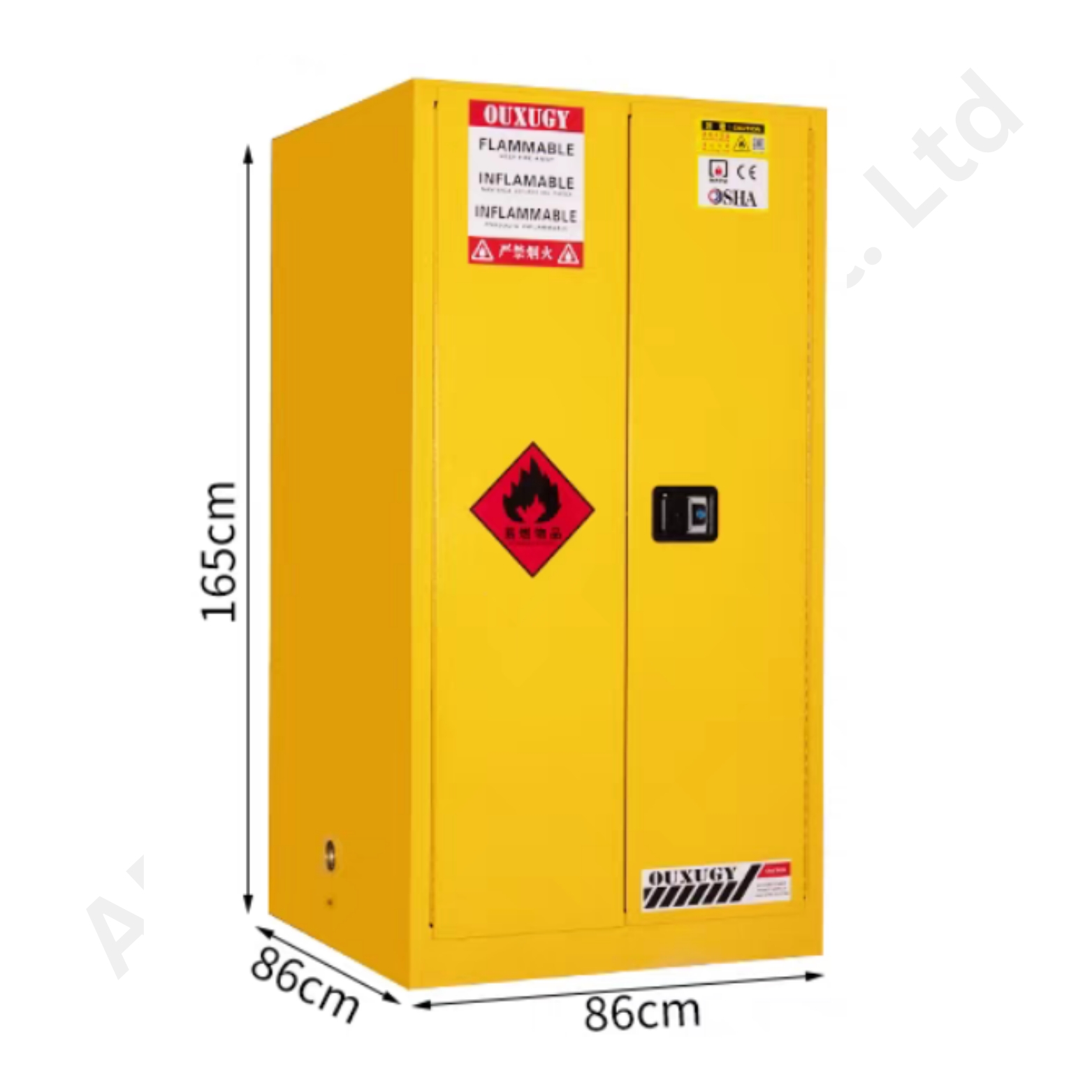 LITHIUM BATTERY SAEFTY CABINET 60 GALLON/227 LTR (c34d) - Image 2