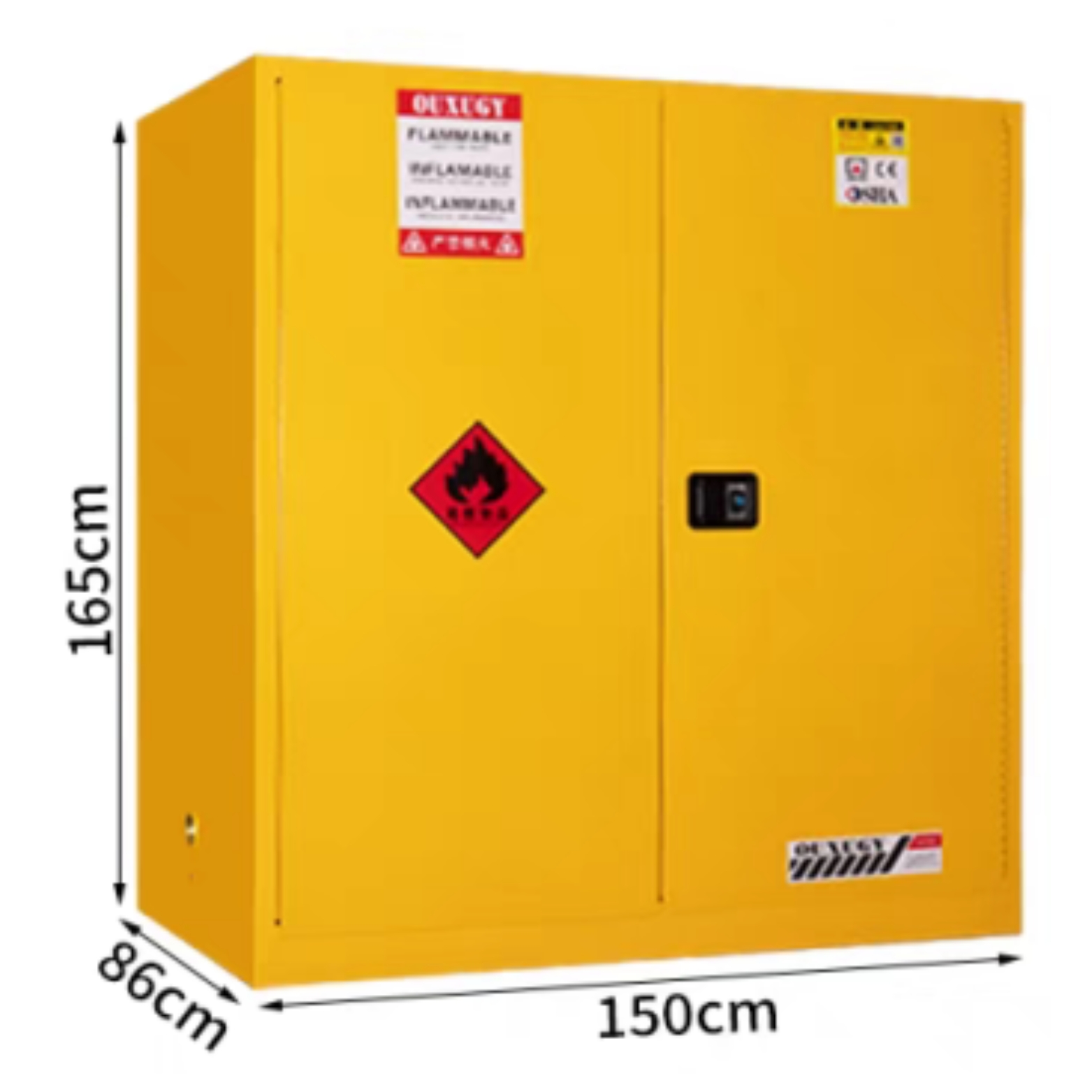 LITHIUM BATTERY SAFETY CABINET 115 GALLION/410LTR (c34f) - Image 2