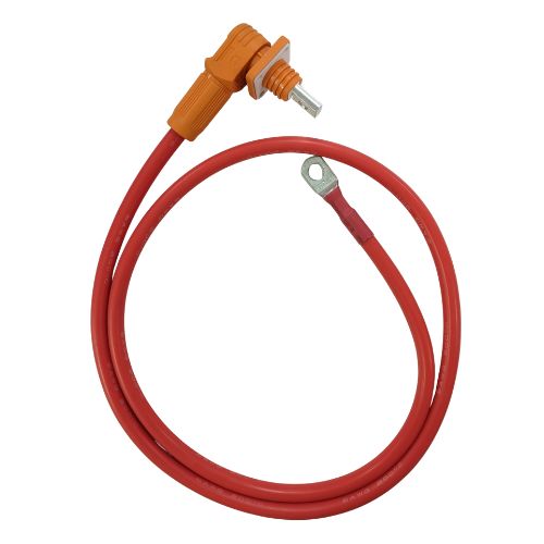 ESS CONNECTOR (RED)WITH 6AWG/125AMP-1000MM (c3a1)