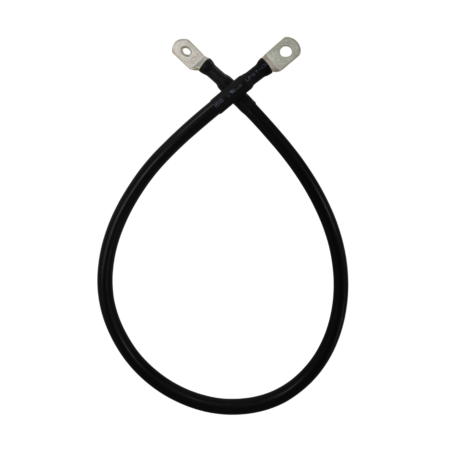SILICON WIRE 6AWG BLACK(SC25-6LUGS) 500MM (c3a4)
