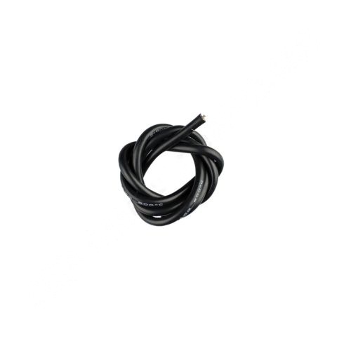 SILICONE WIRE 8AWG BLACK 5MTR EACH (8.3SQMM) (c575) - Image 2