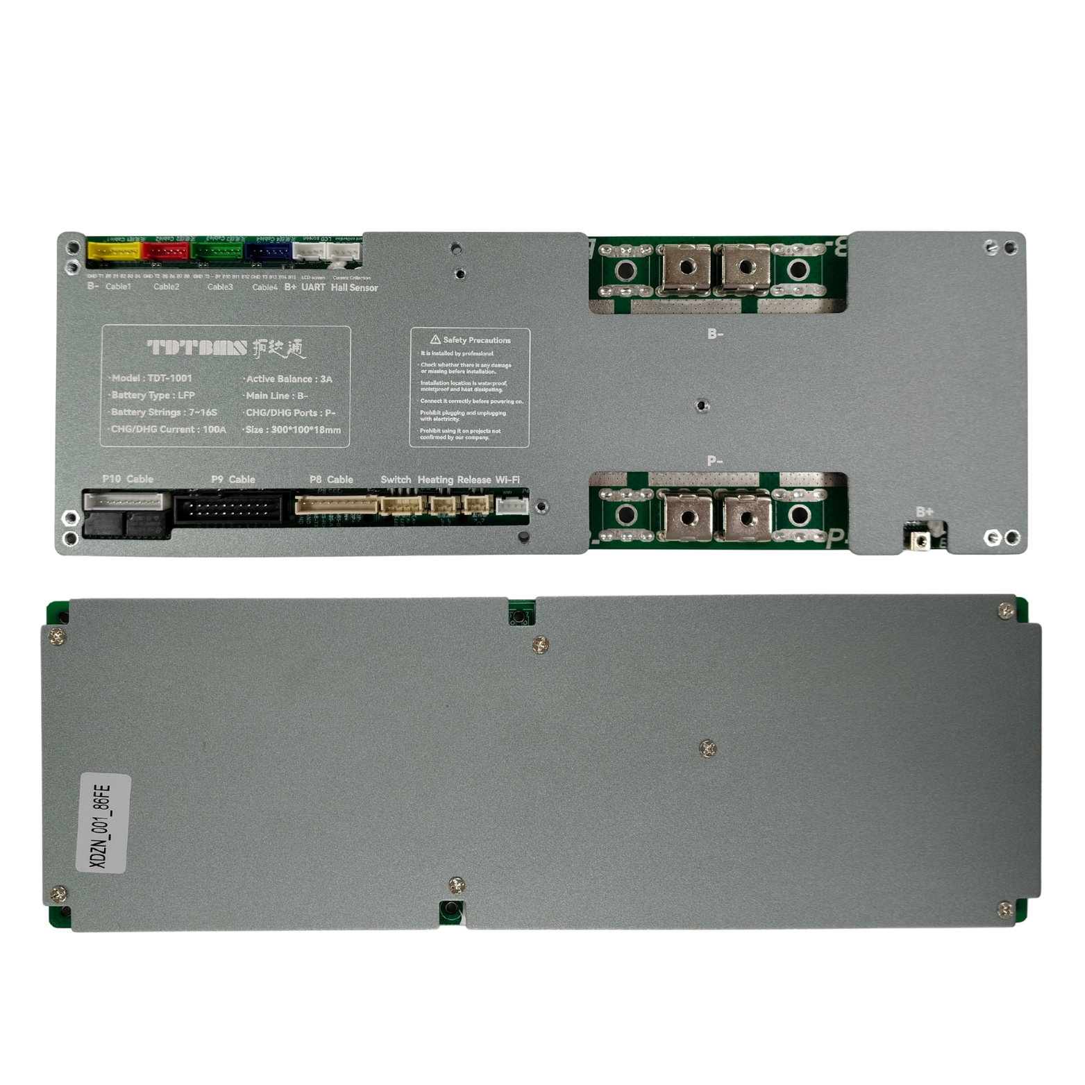 TDT SMART ESS BMS 7-16S 100AMP (1001) (c687) - Image 2