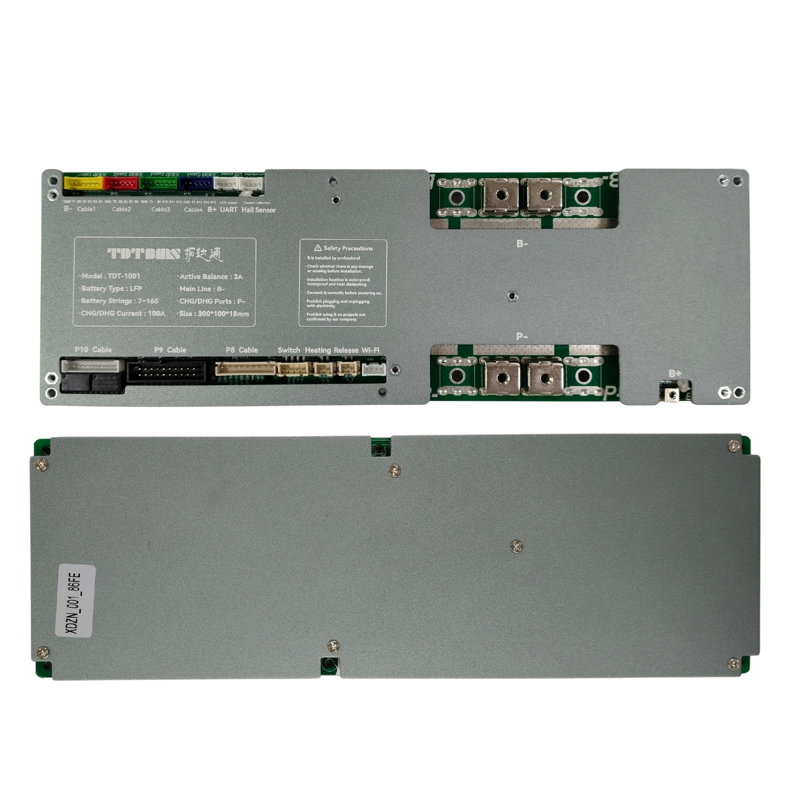 TDT SMART ESS BMS 7-16S 100AMP (1001) (c687) - Image 3
