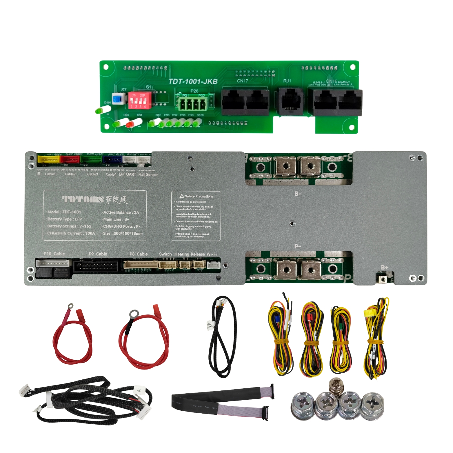 TDT SMART ESS BMS 7-16S 100AMP (1001) (c687)