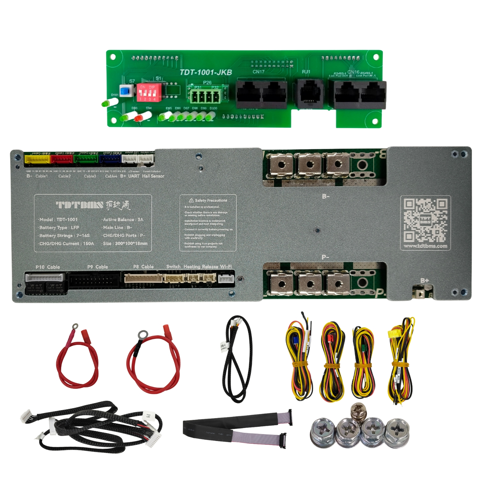 TDT SMART ESS BMS 7-16S 150AMP (1001) (c689)