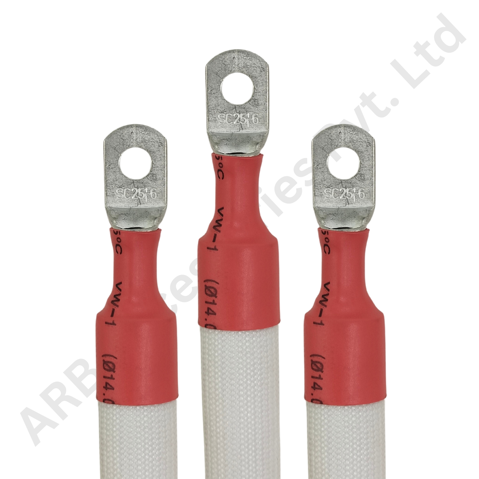 ESS CONNECTOR WITH 2*8 AWG WIRE SC25-6) 200MM RED (c765) - Image 2