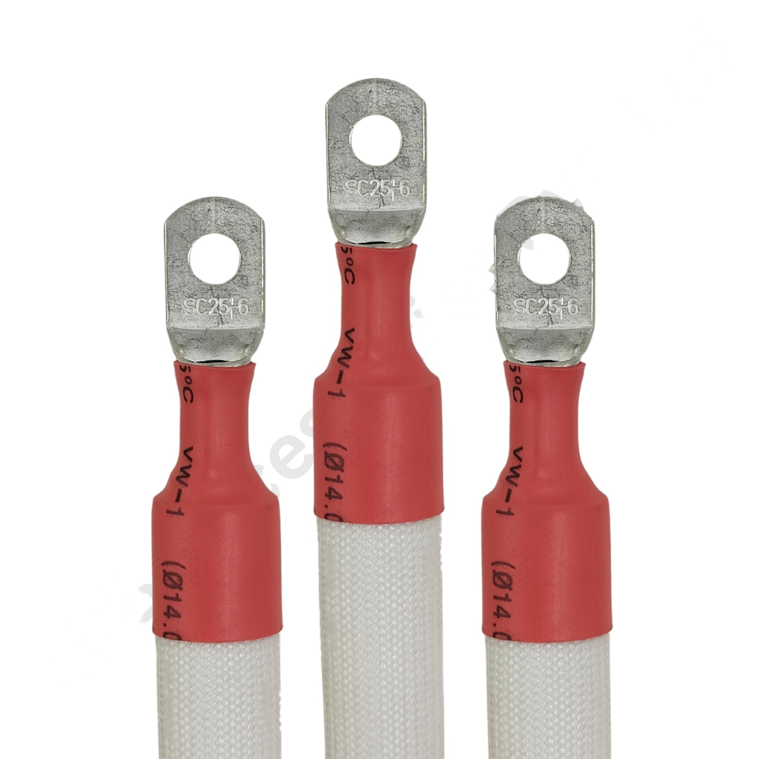 ESS CONNECTOR WITH 2*8 AWG WIRE SC25-6) 200MM RED (c765) - Image 3