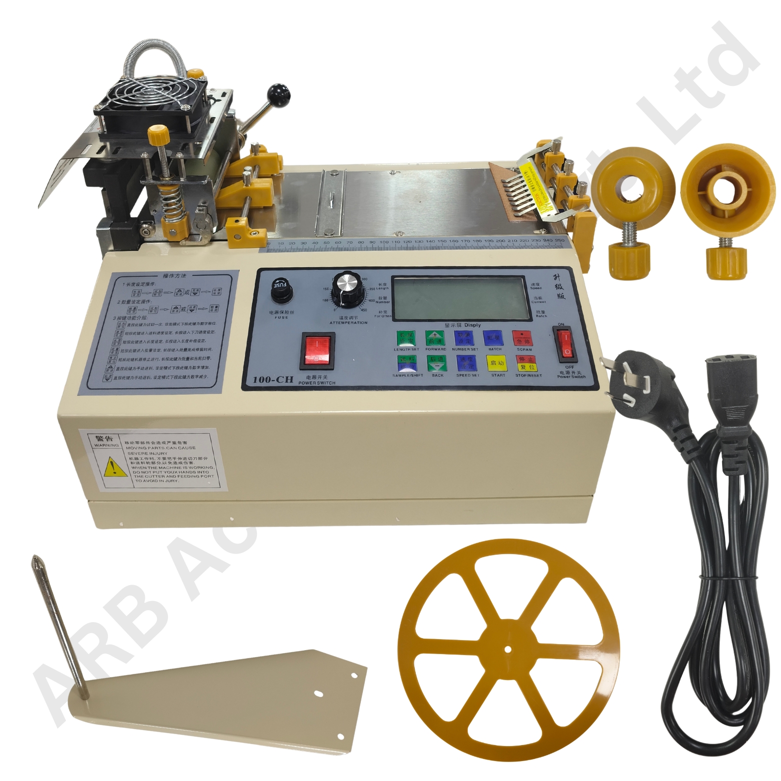 PVC SLEEVE CUTTING MACHINE (c76d) - Image 5