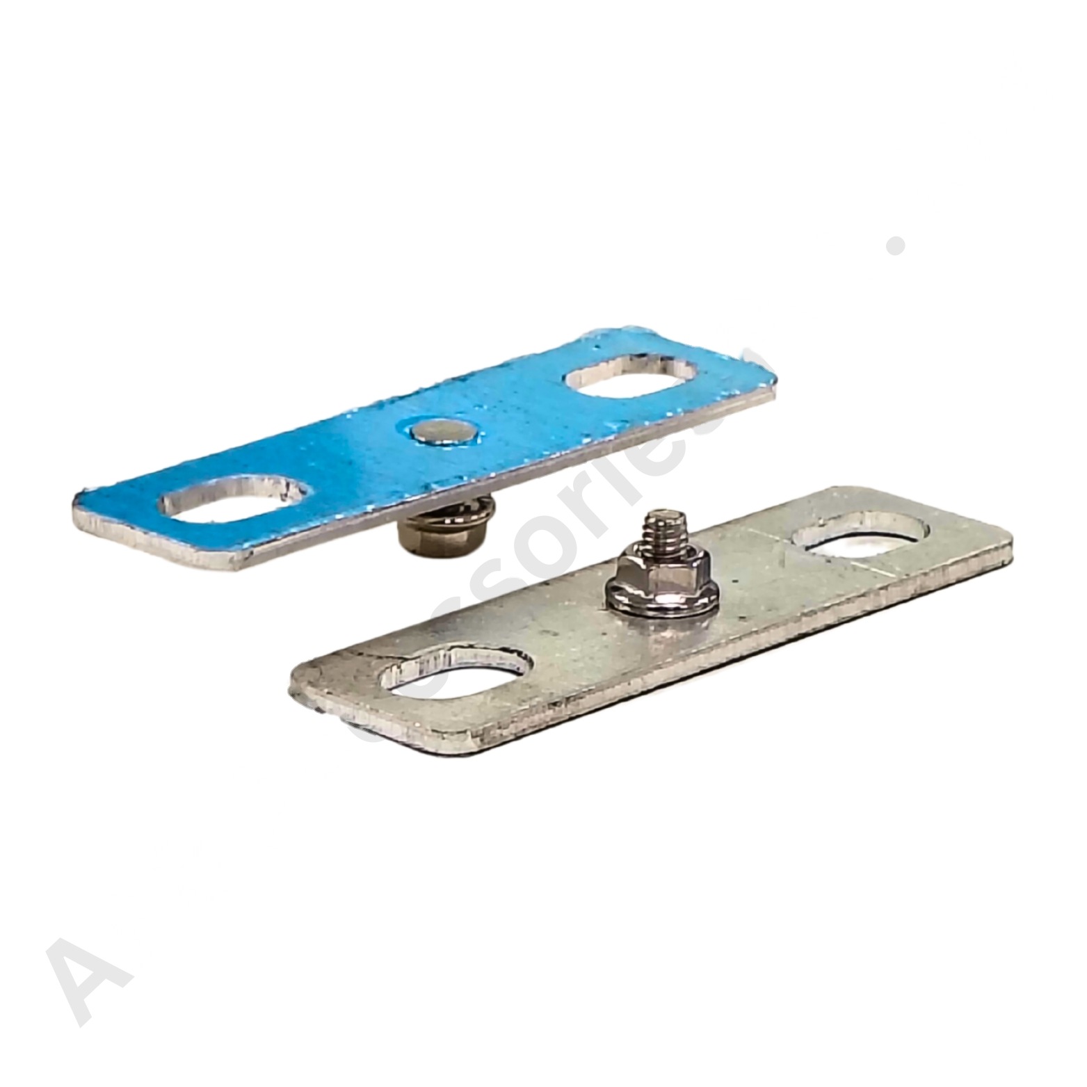 ALUMINIUM BUS BAR 70X20X2MM WITH CLINCH STUD-NUT (1067a) (10afd) - Image 4