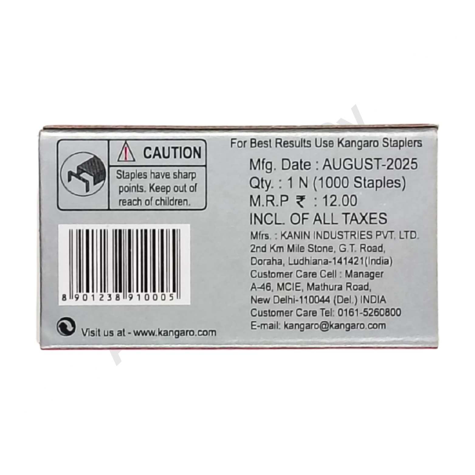 STAPLER PIN 10 NO.KANGAROO 20/12 (10cd9) - Image 4